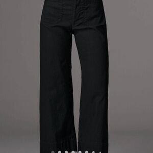 Anthropologie Maeve - Black Cropped Pants-Collette